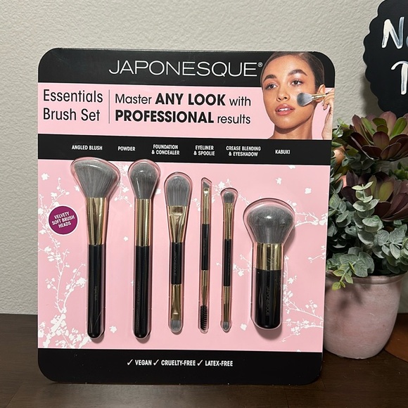 🎉 HP 🎉 Japonesque 6 piece essential brush set - New!!! - Picture 3 of 7